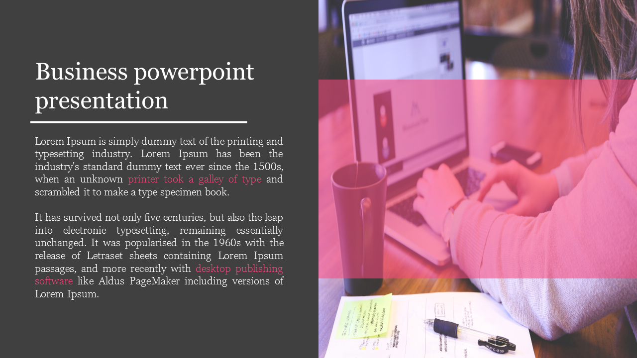 Editable Business PowerPoint Presentation Slide Designs